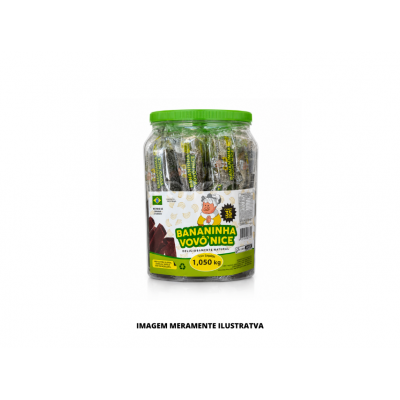 BANANINHA - VOVO NICE - 30g  COM ACUCAR - PT35